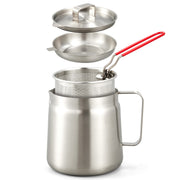 2L Stainless Steel Deep Fryer Pot