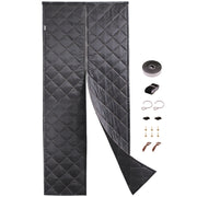 Insulated Door Curtain Magnetic Closure Thermal Door Screen