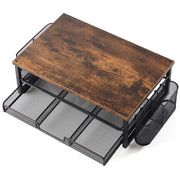 Chenshia 2-Tier Monitor Stand Riser Metal Desk Organizer Home Office & Study