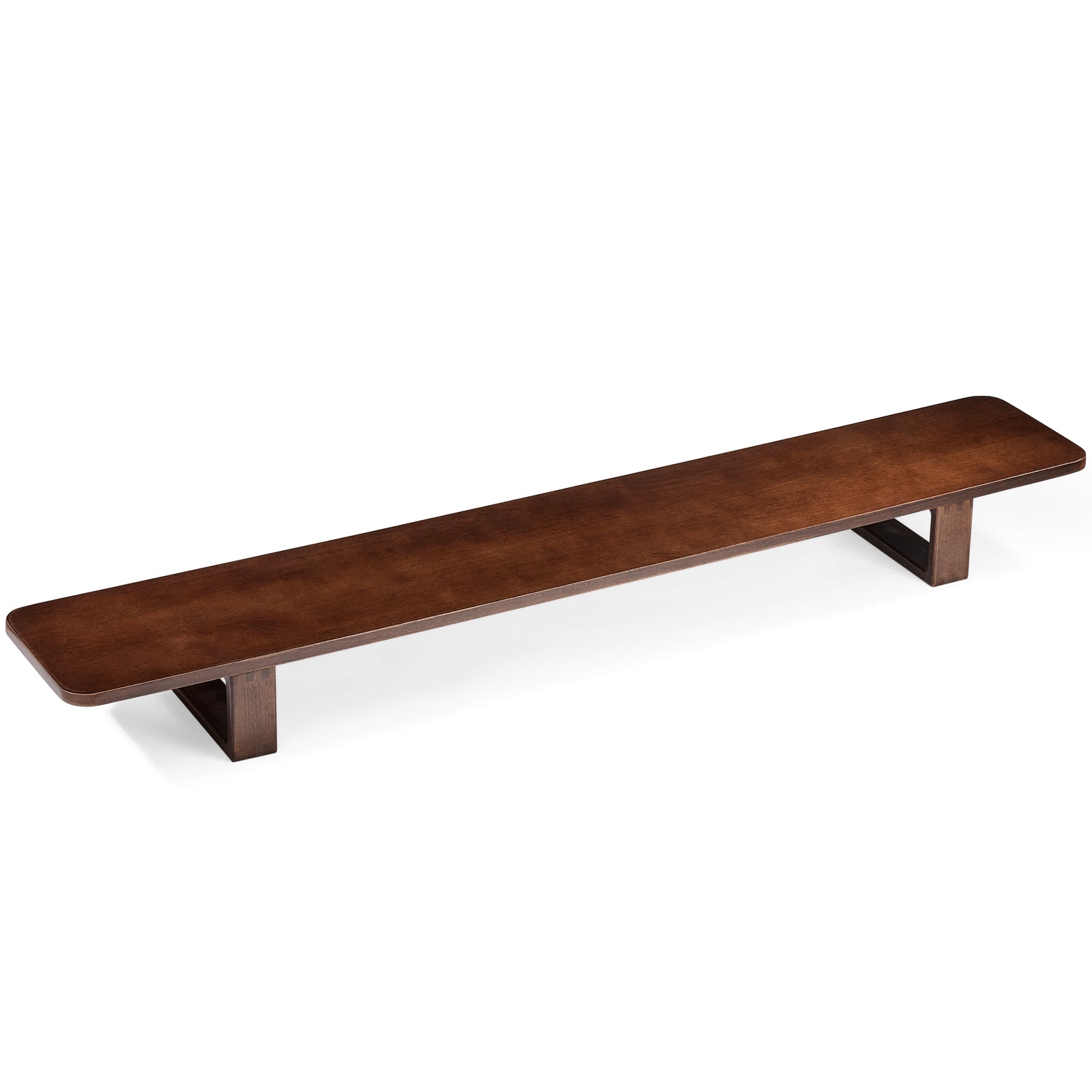 Chenshia Natural Wood Desktop Computer Monitor Riser Laptop Stand - 120cm