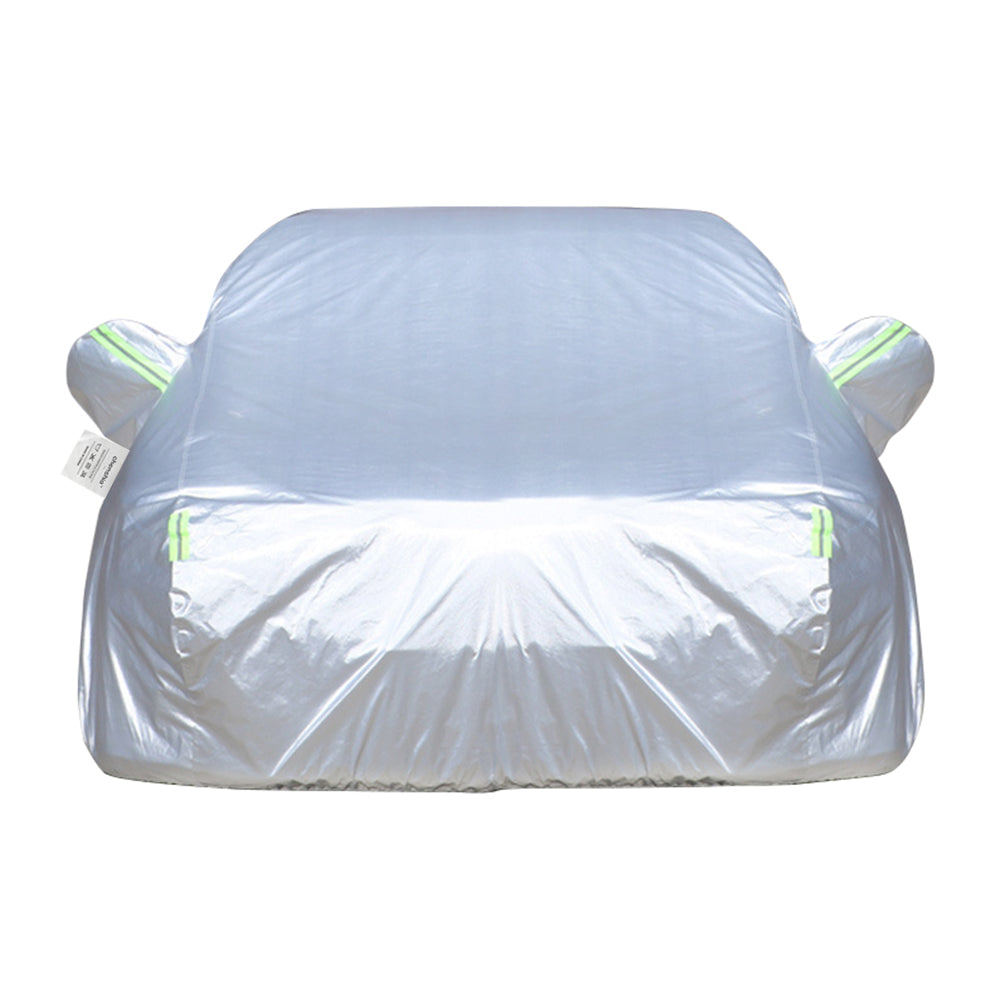 Heavy Duty Weatherproof Car Cover - Silver