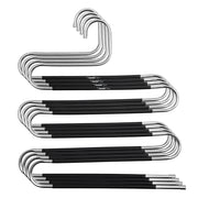 Stainless Steel Multi Trouser Hangers - 4-Pack